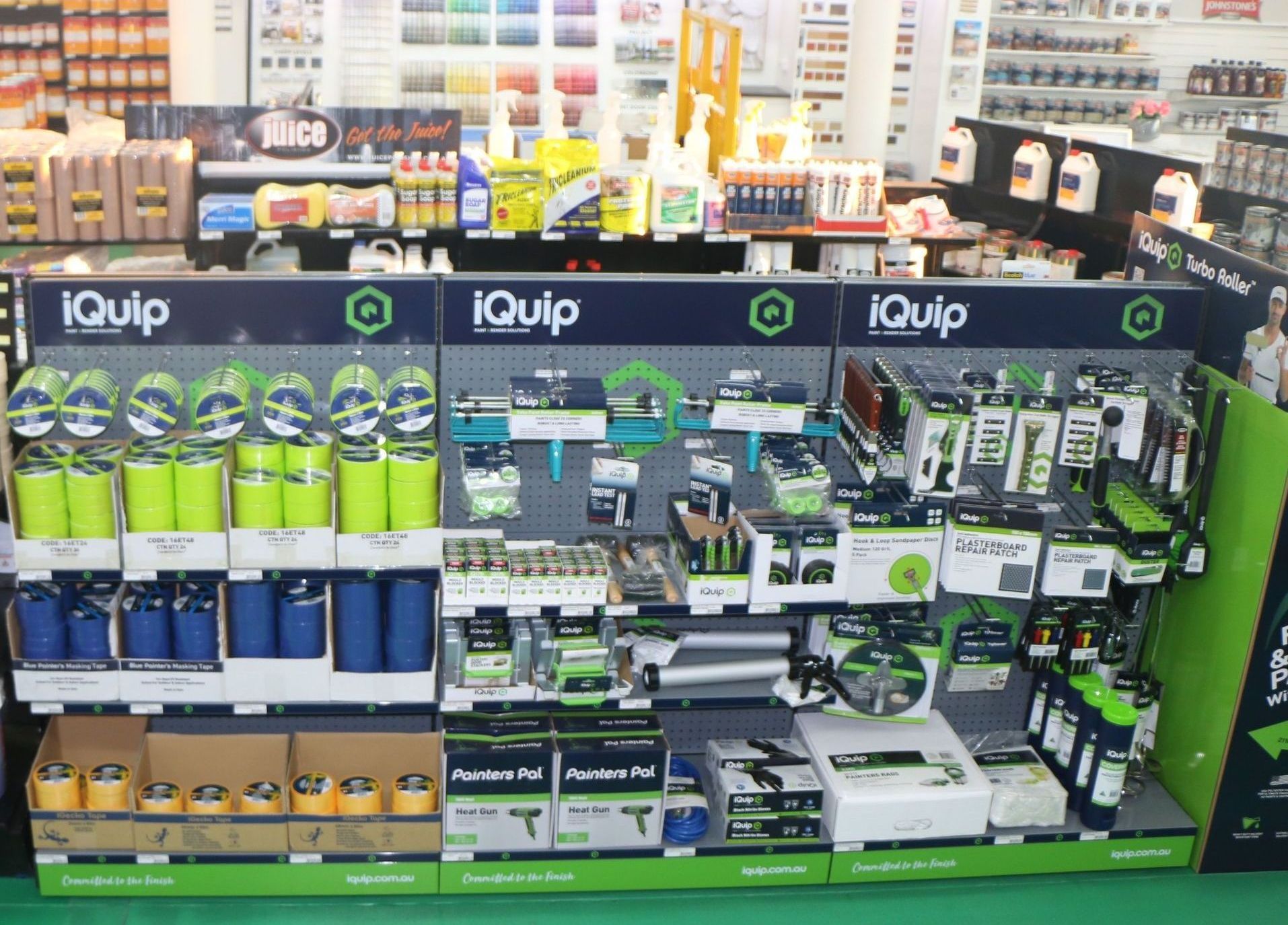 Display of Iquip Products — Paint & Decor in Mount Isa City, QLD