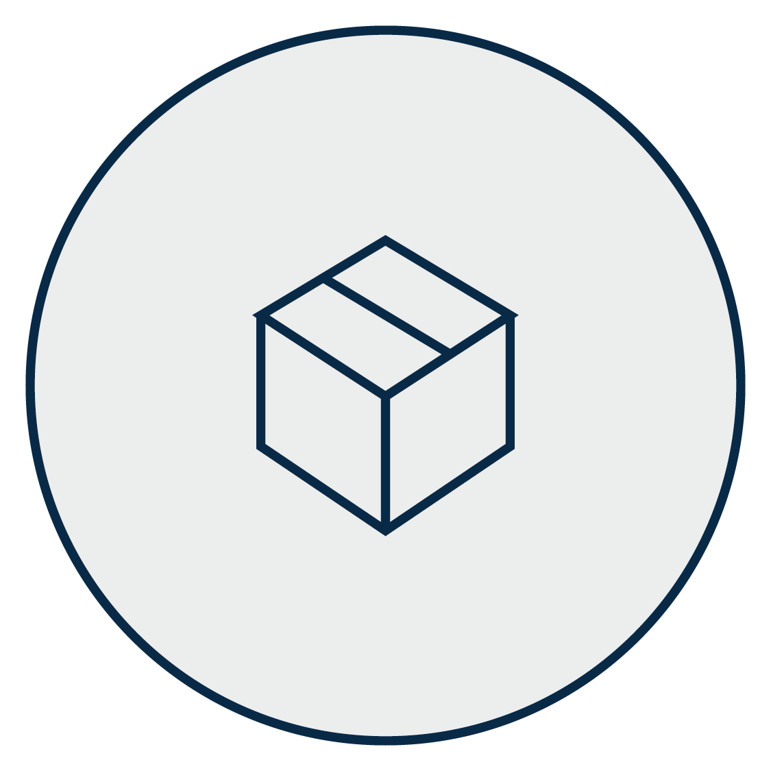 An icon of a glowing light bulb inside a circle, with the text 