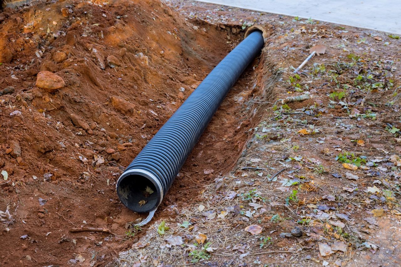 sewer line