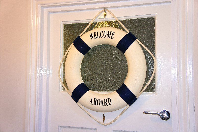 Deep Blue Shore Looe Cornwall - Life Bouy