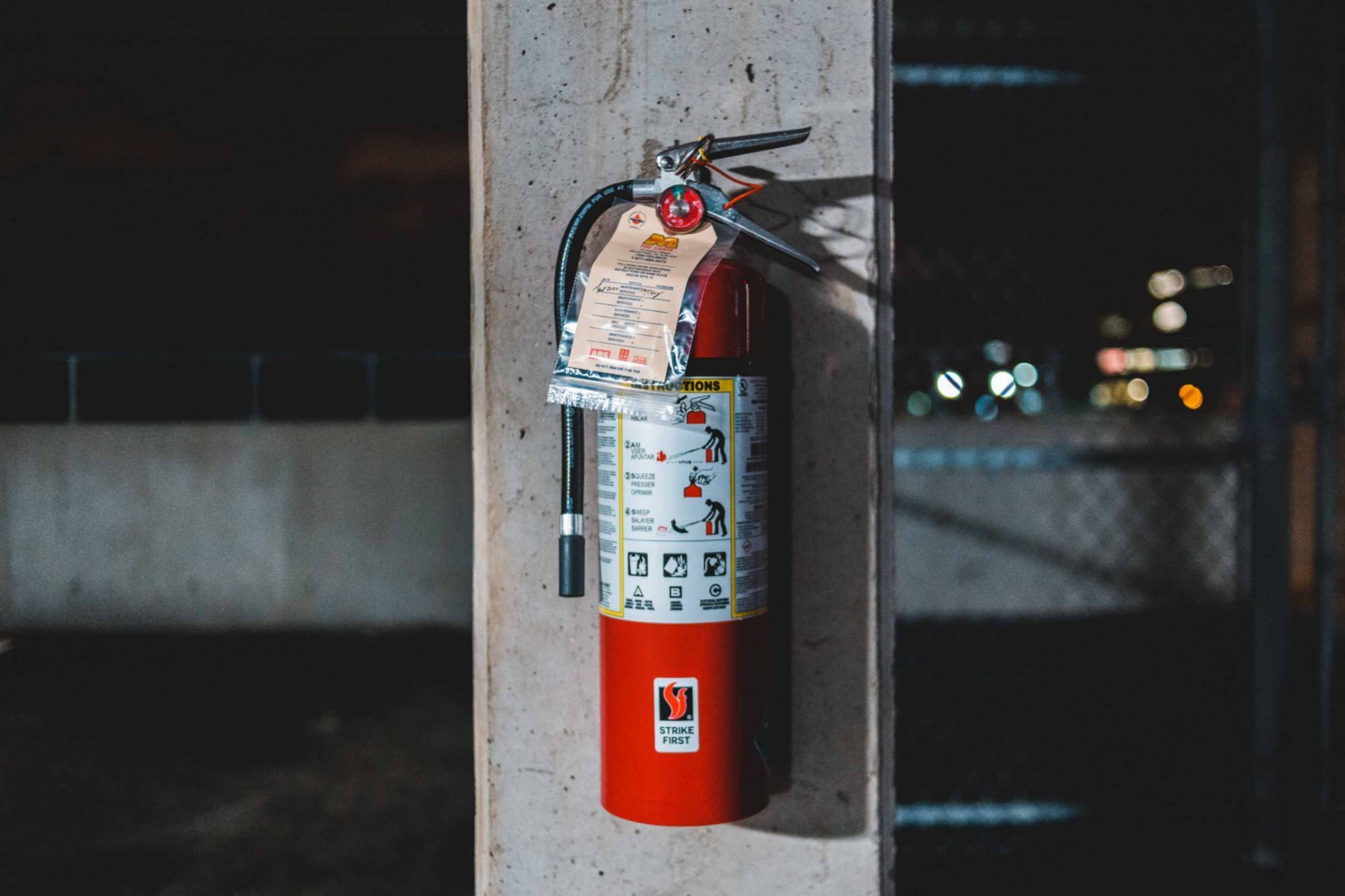 Labeled Fire Extinguisher — Fire Safety in Coffs Harbour, NSW