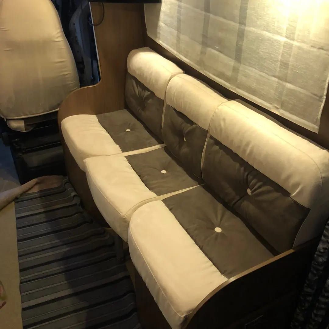 fodera sedile camper