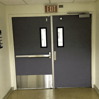 Panic Bar Exterior Door