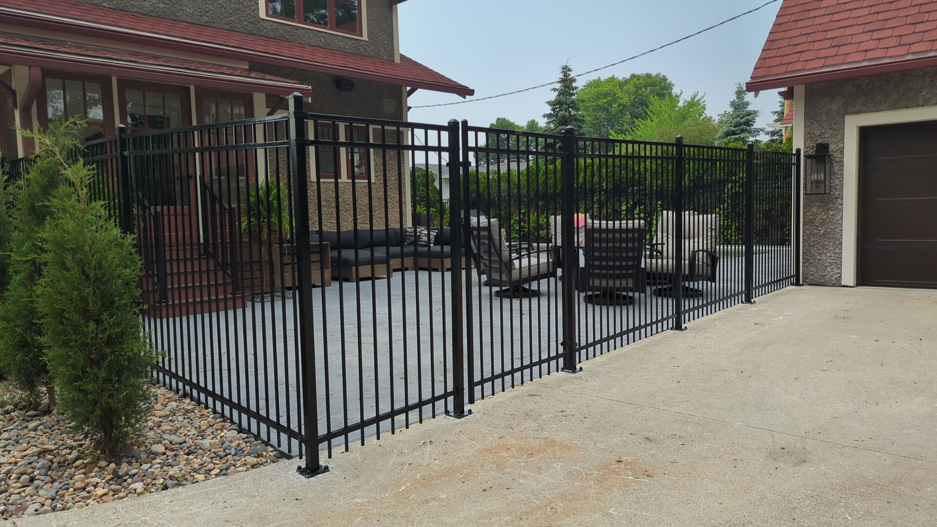Ornamental Steel Fence | Cambridge, IA | Huber Fencing LLC