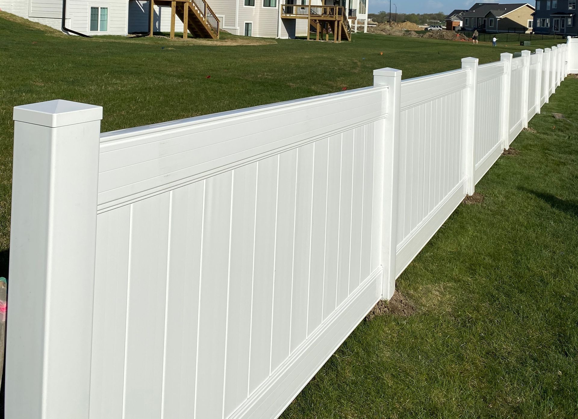 Vinyl Fence | Cambridge, IA | Huber Fencing LLC