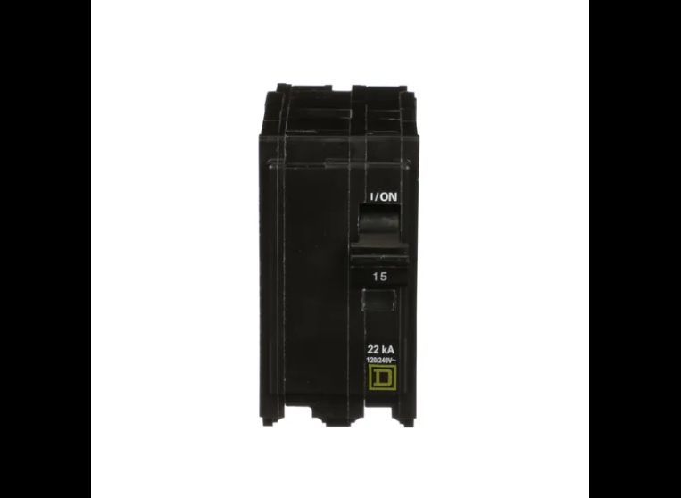 A photo of an overcurrent device, a circuit breaker installed by GP Electric Electricians