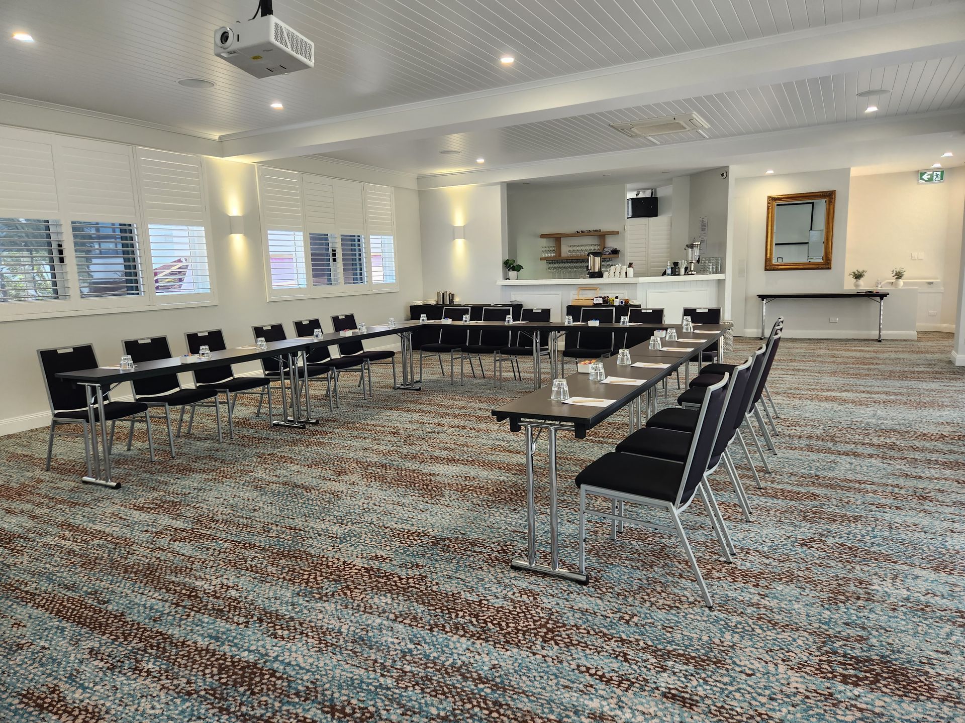 Conference Room With Black Chairs — Nick Favot Painting In Bohle, QLD