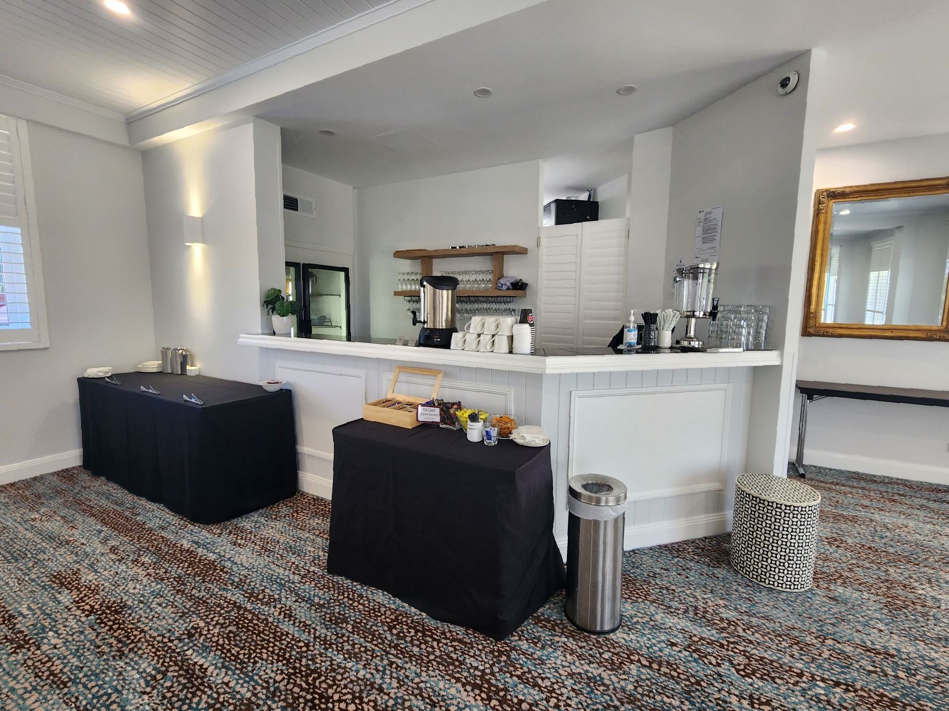 Refreshment Area With a Coffee Station — Nick Favot Painting In Bohle, QLD