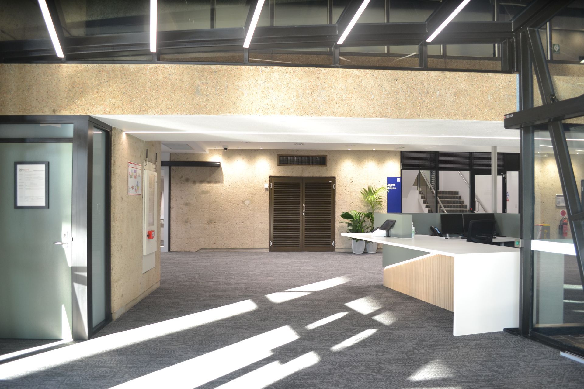 Office Reception With Modern Decor — Nick Favot Painting In Bohle, QLD