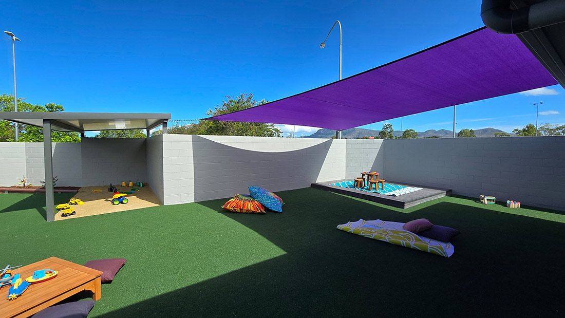An Artist's Impression of a Playground — Nick Favot Painting in Bohle, QLD