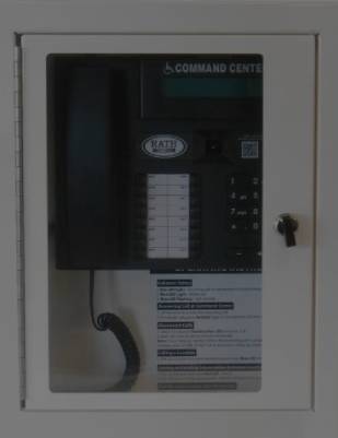 State-of-the-art intercom system for commercial space