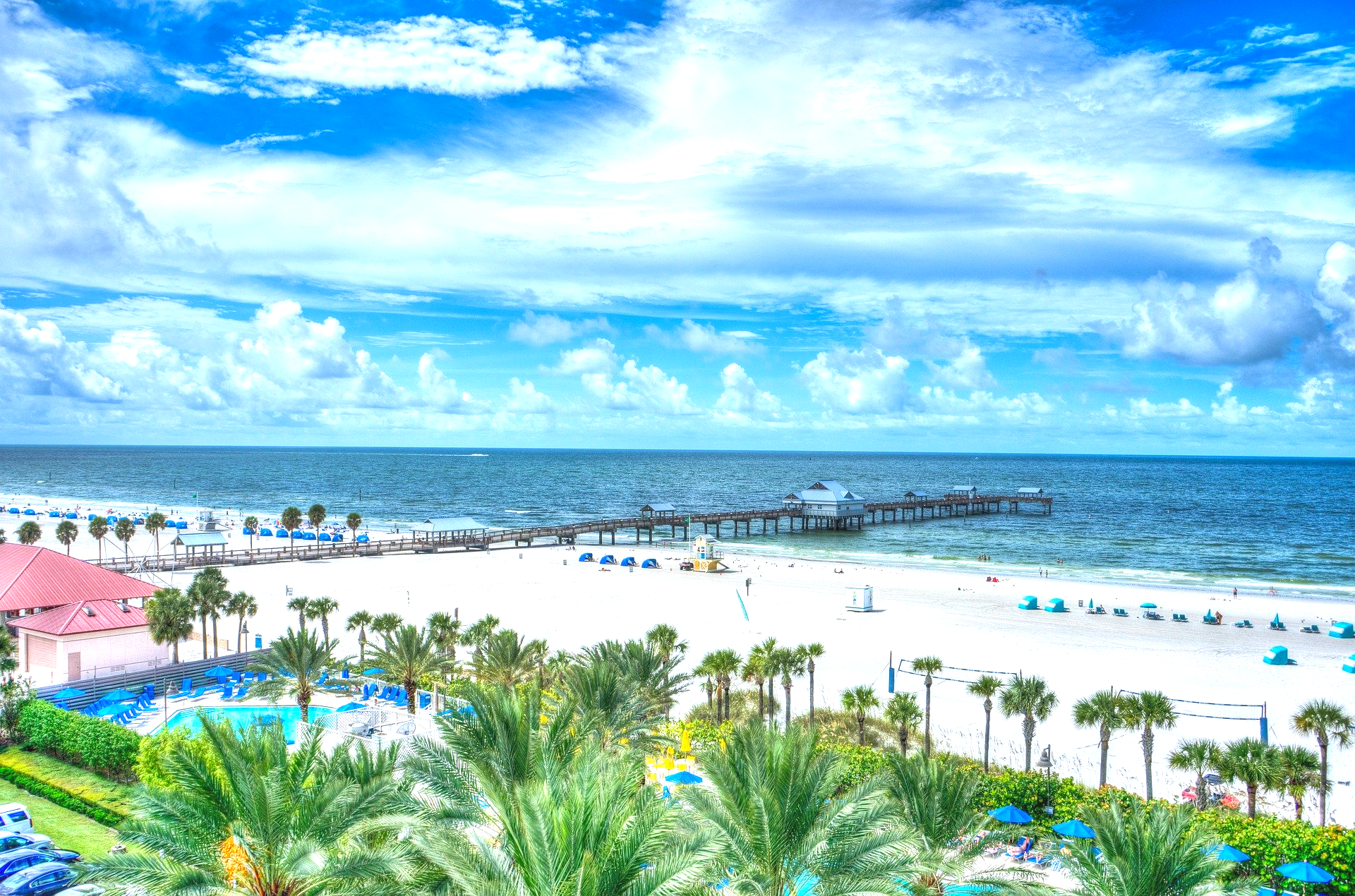 our service area includes clearwater beach