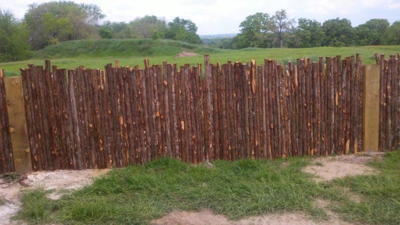 Coyote fence in Terrell, Texas