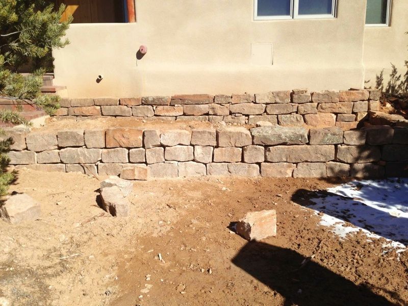 Garden Retaining Wall