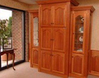 Cabinet Design — Maple Vintage Cabinet in Bristol, CT