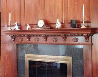 Cabinet Design — Fireplace Under The Cabinet in Bristol, CT