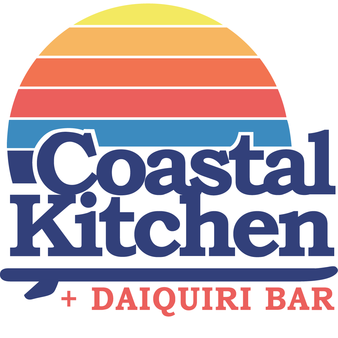 The logo for the coastal kitchen and daiquiri bar