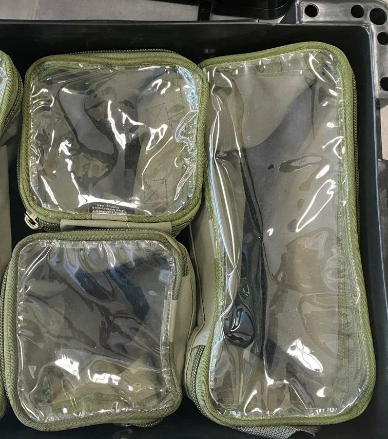 Three Clear Plastic Bags Are in a Black Container — Westlakes 4x4 Centre in Newcastle, NSW