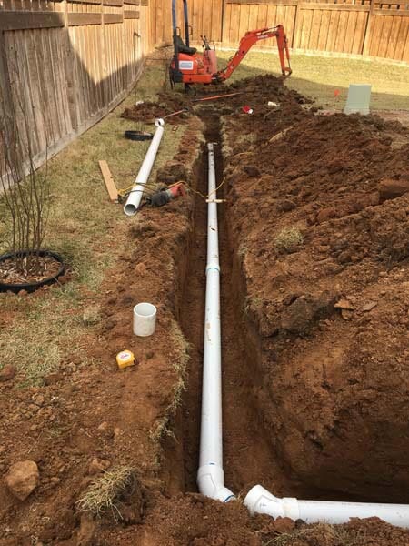 Plumbing Company — Long Connecting Pipe in Wichita, KS