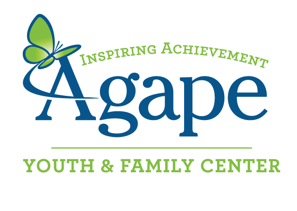 scrubs support Agape Youth & Family Center logo