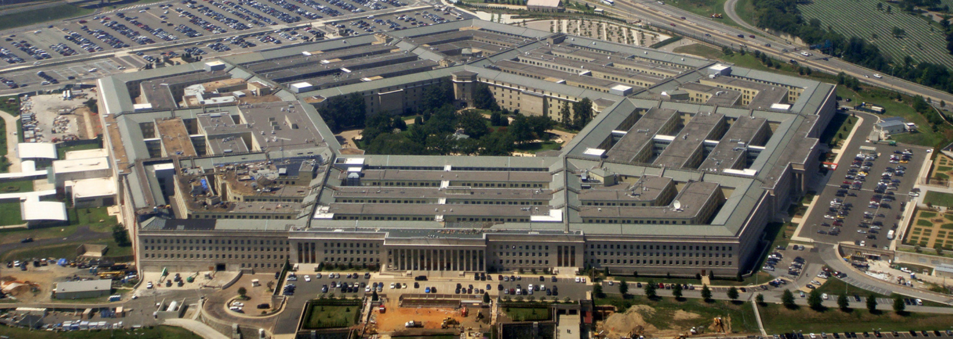 Picture of the Pentagon building.