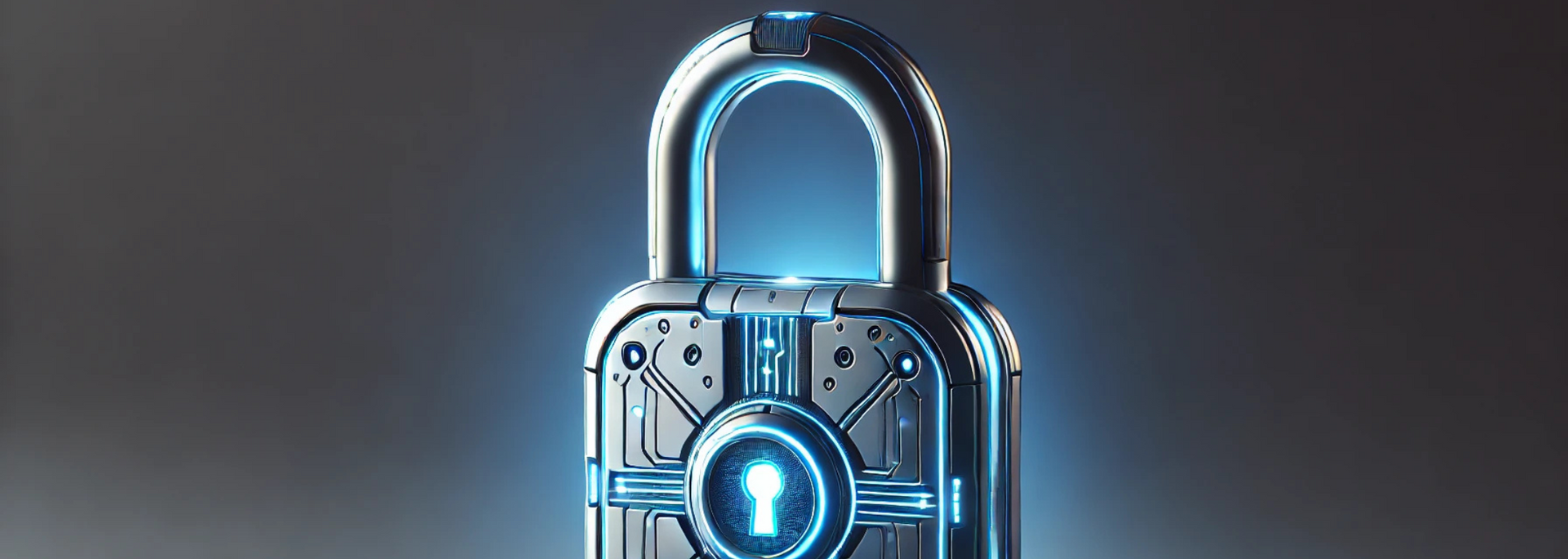 Picture of a digital padlock.