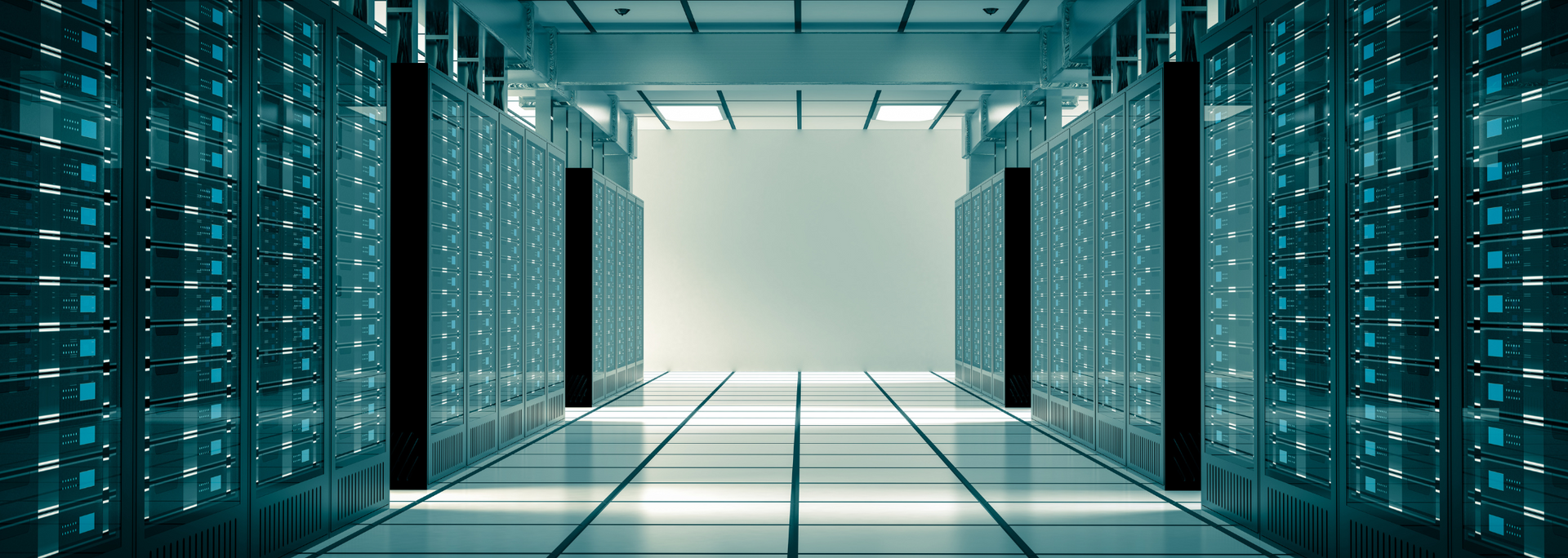 Picture of a data centre.