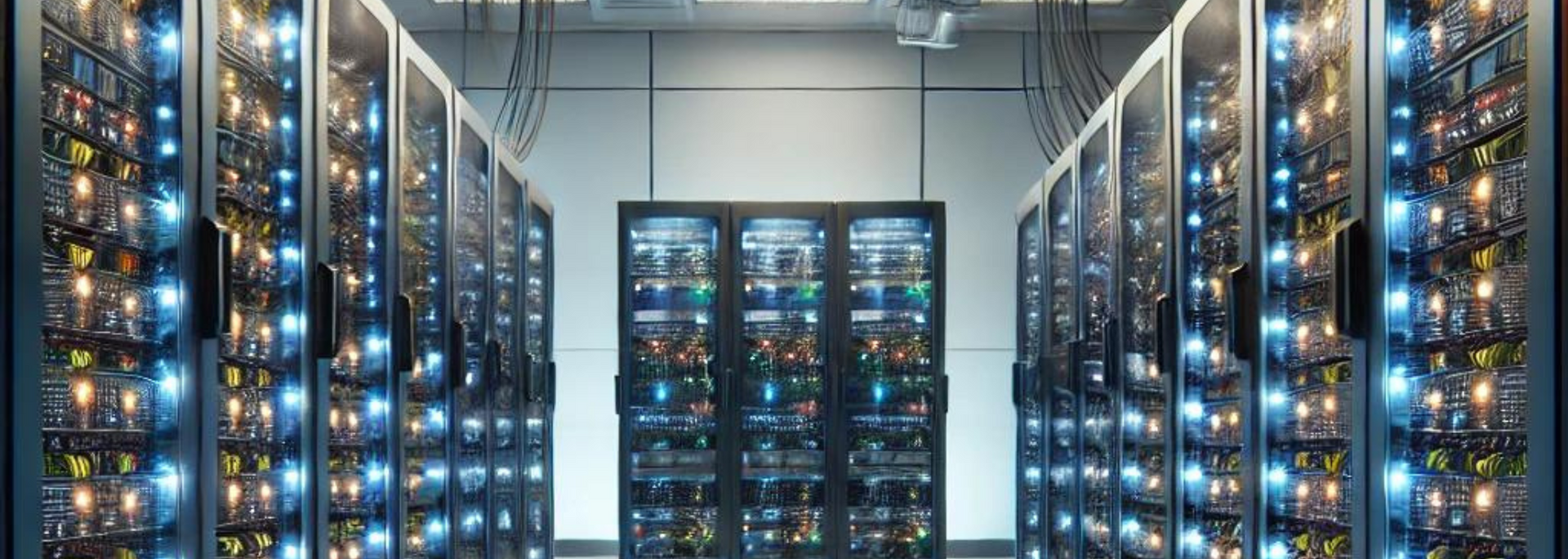 Picture of a data centre.