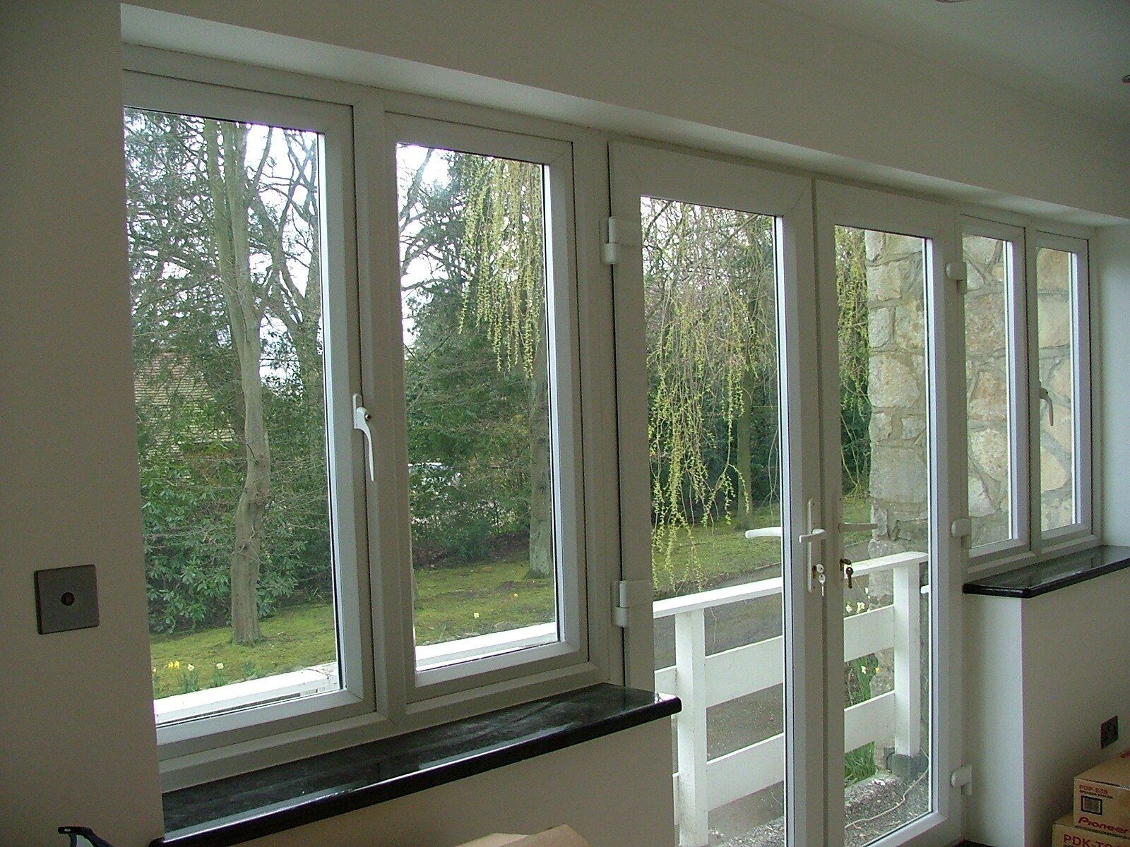 virtual view of kitchen and sitting area