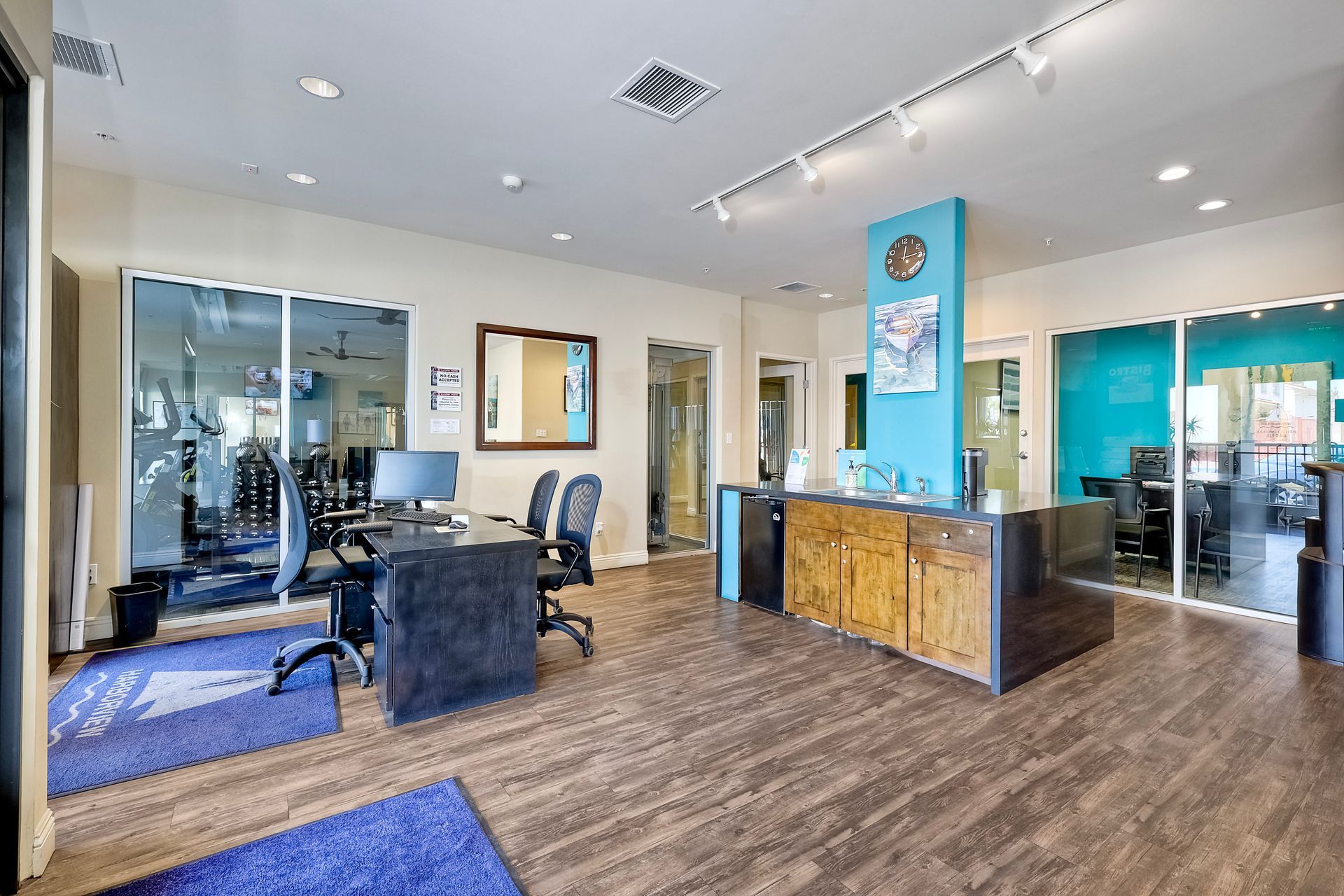 Photo of an office area