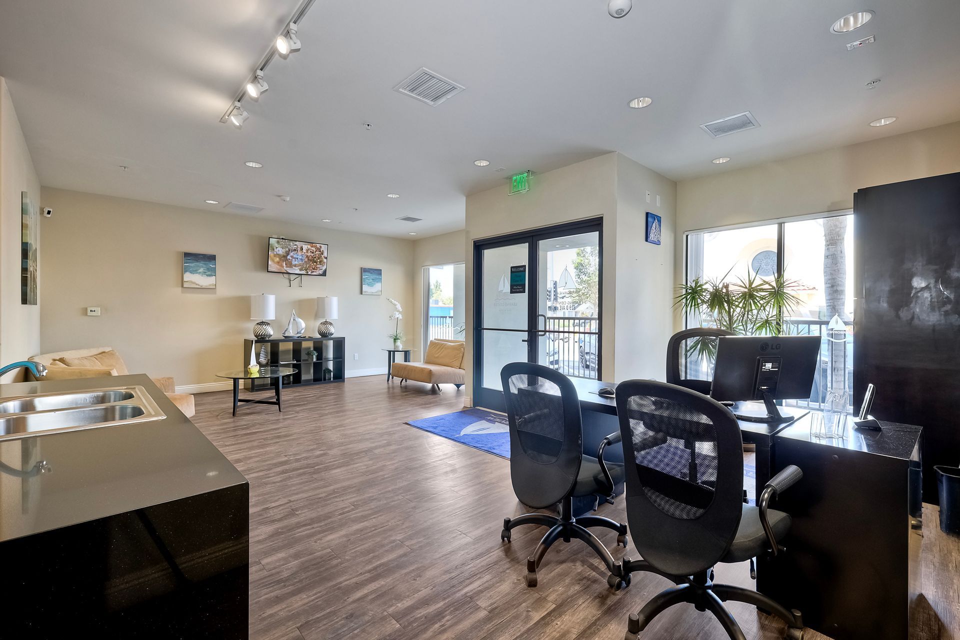 Photo of a community office space