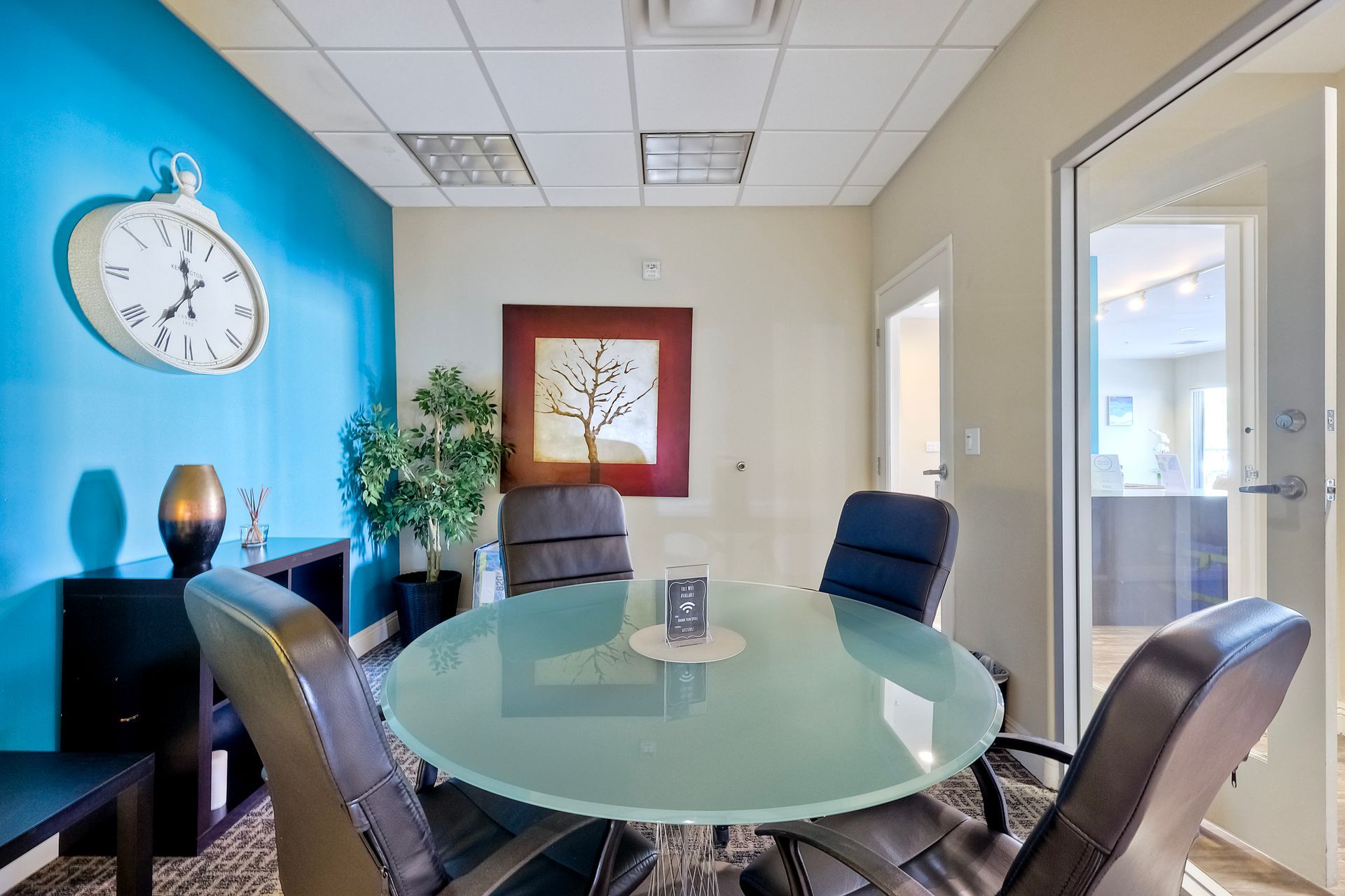 Photo of a conference room