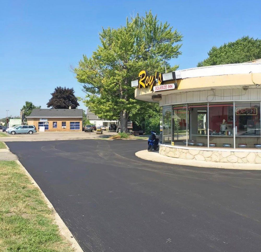 Parking Lot — Belleville, MI — Jones & Sons Asphalt Paving Company