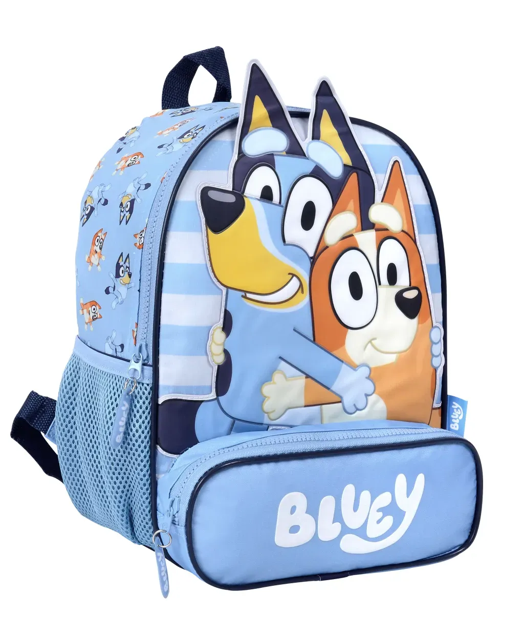 mochila jardin bluey