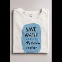 Remera el cuidado el agua