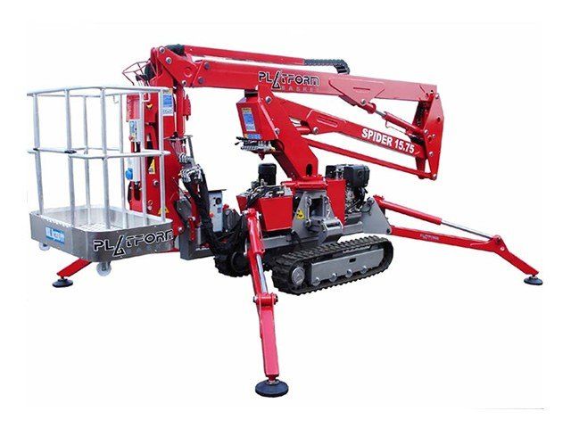 piattaforma aerea con piedi