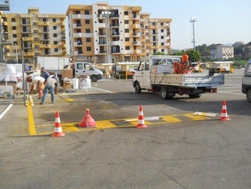 cantiere segnaletica stradale Agrigento