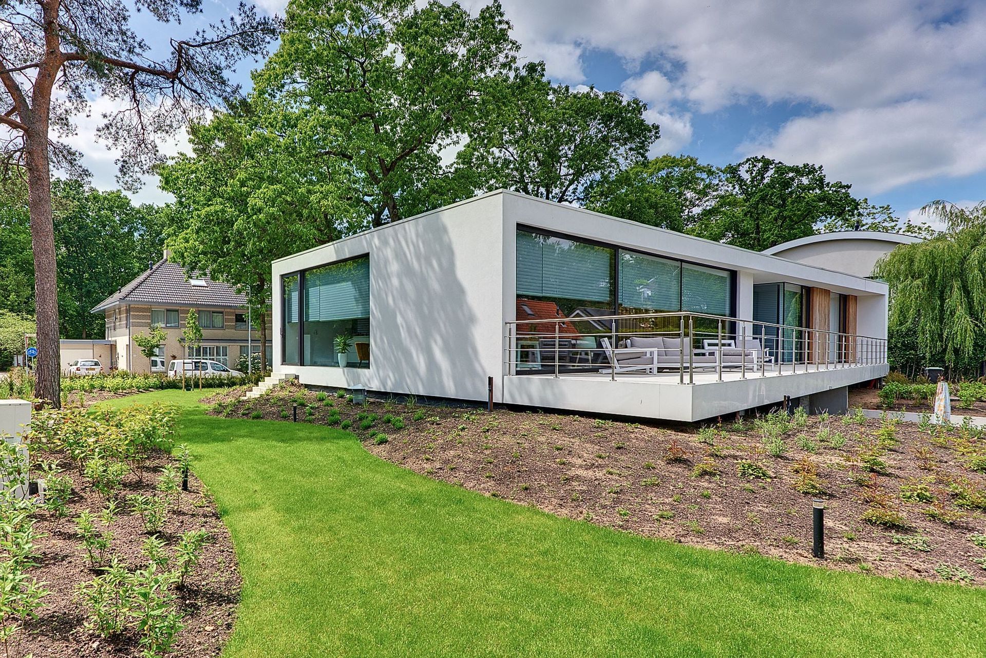 Voorbeeld mooie tuin