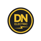 DN Electric logo: black circle, yellow border, "DN ELECTRIC" text with lightning bolt.