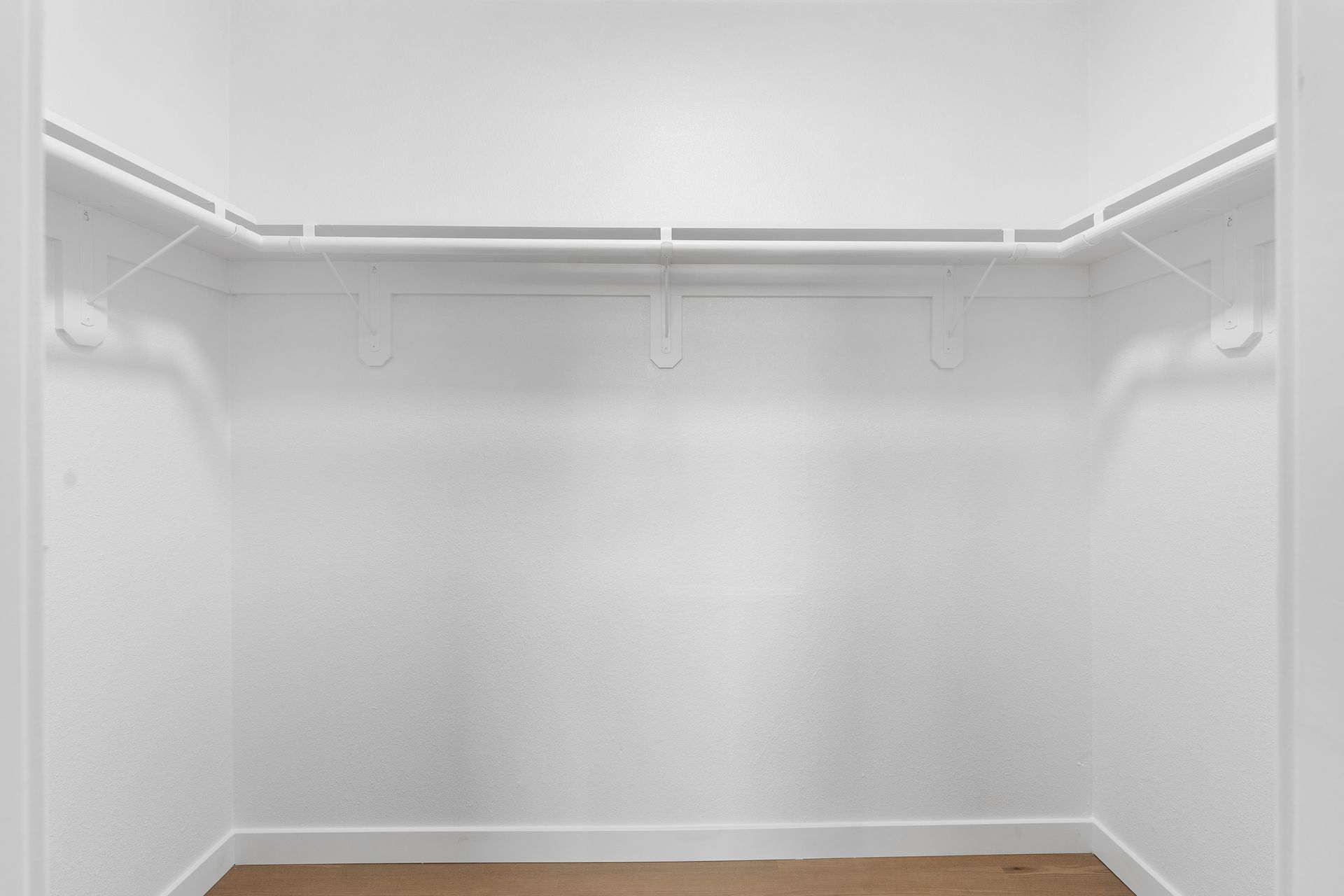 empty apartment closet