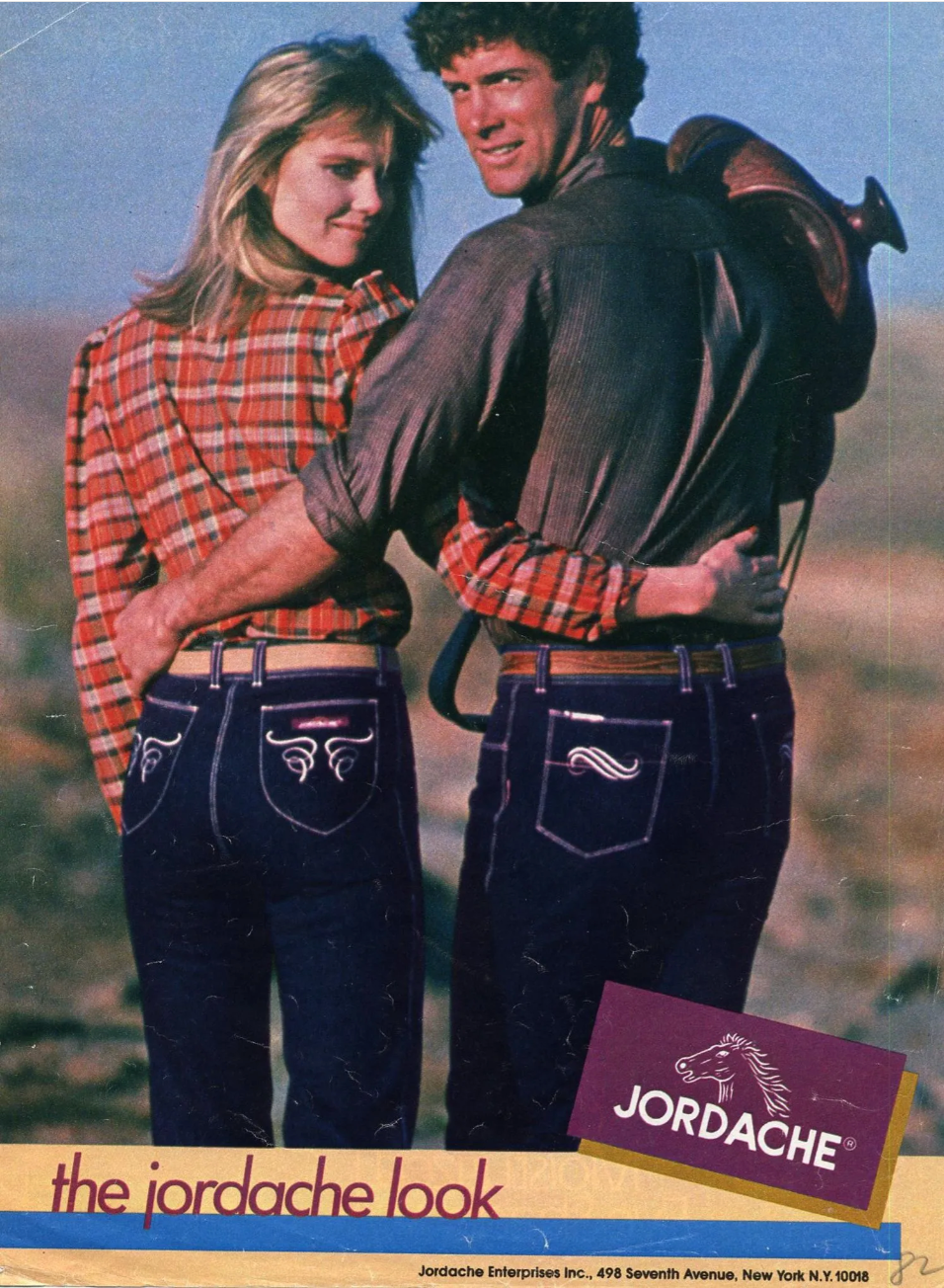 Jordache Jeans ad, 1982