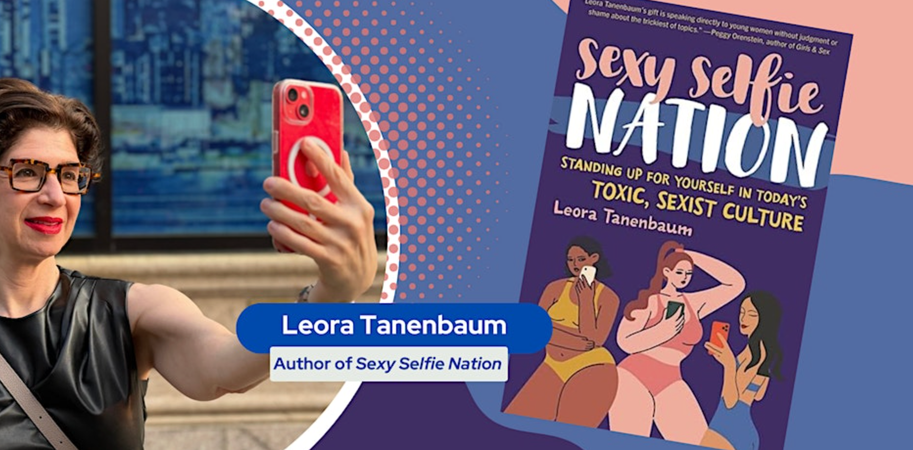 Promotional graphic for Leora Tanenbaum's 12/4/25 webinar presentation, sponsored by The Parent Venture