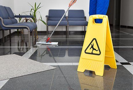 office floor cleaning