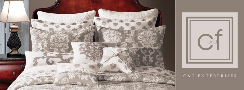 C and F Elisabeth York Gallerie II Quilts Pillows Home Decor