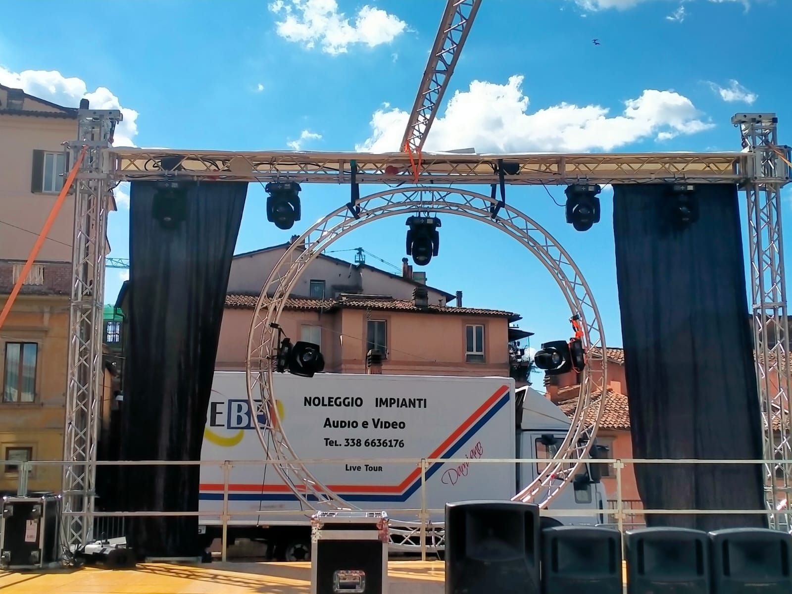 Noleggio piattaforme aeree, Rieti