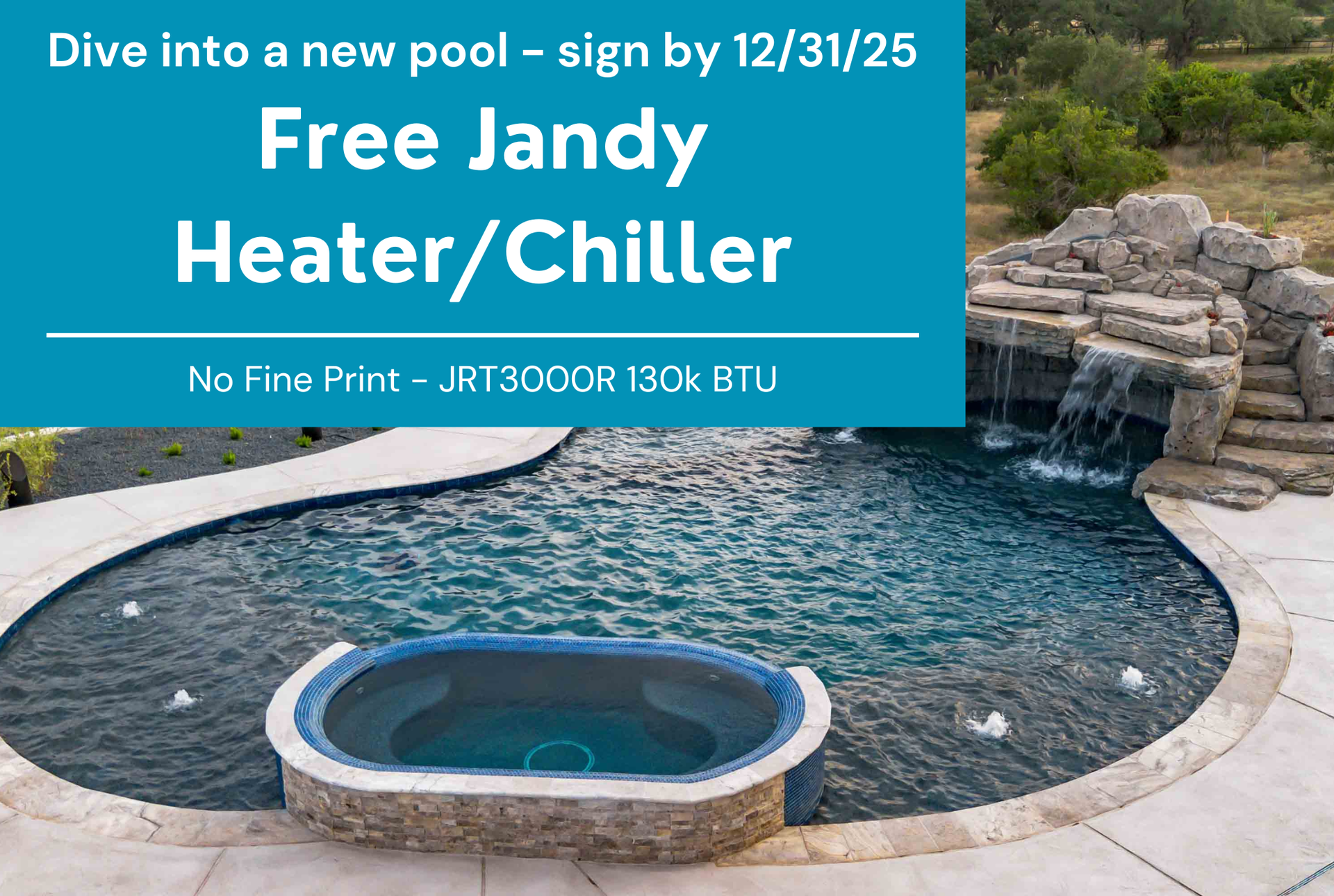 Free pool Heater December 2025 New Braunfels Texas