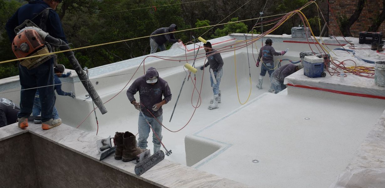 PebbleTec pool plaster