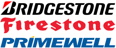 The logo for bridgestone firestone primewell is shown