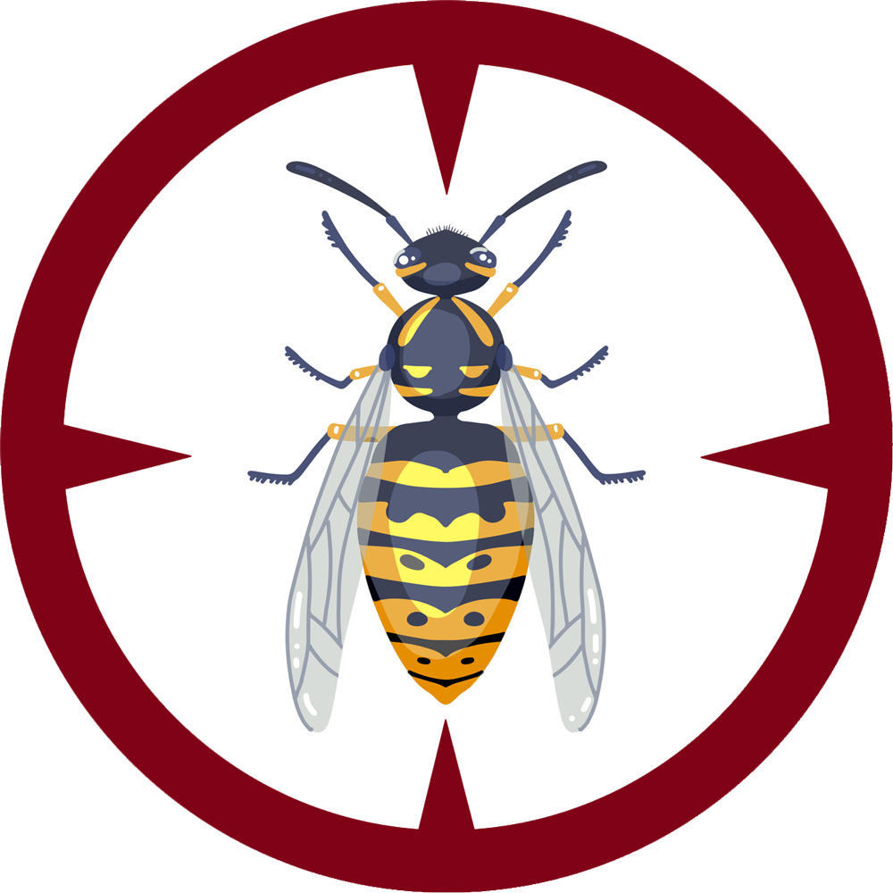 Wasp Warning Sign — Greenville, MI – American Pest Solutions