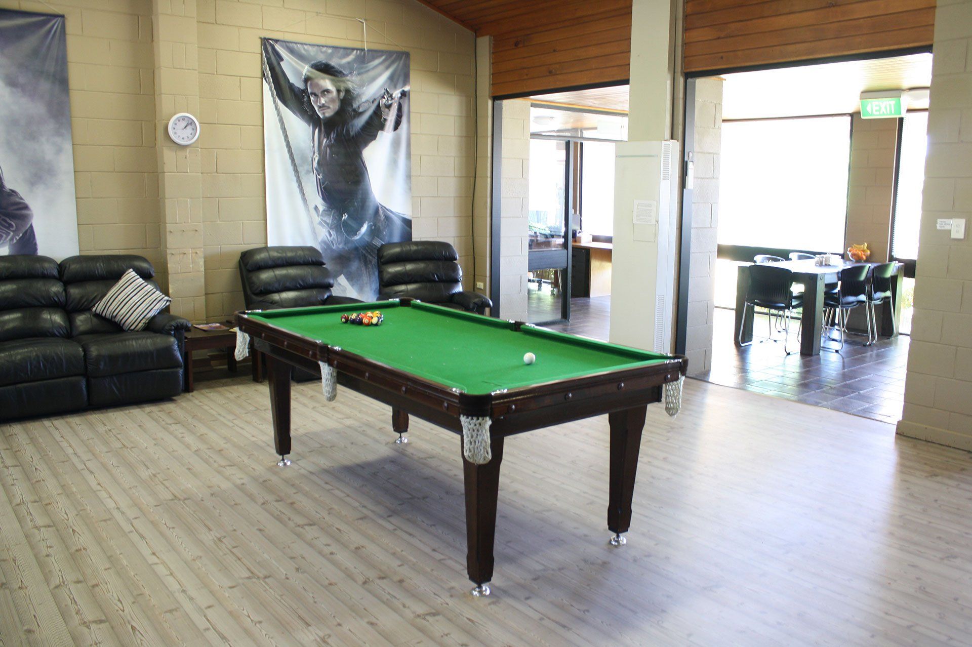 Pool and Entertainment Area